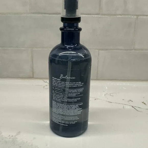 Bath Body Works Balance Aromatherapy Pillow Mist Juniper
